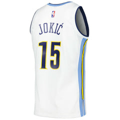 NBA Nikola Jokic Denver Nuggets 2016/17 Throwback Swingman Jersey sale - White