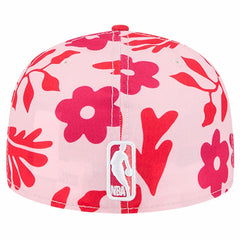 Atlanta Hawks Palm Fronds 2-Tone 59FIFTY Fitted Hat Red