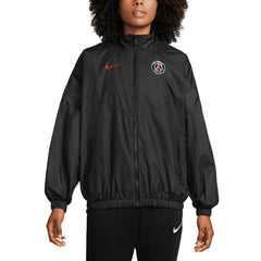 Paris Saint-Germain Women's Essential Windrunner Full-Zip Jacket Black