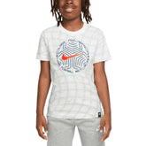 Club America Youth Play T-Shirt White