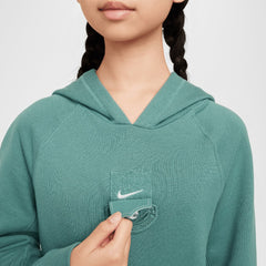 Tottenham Hotspur Youth Third Air Pullover Hoodie Green