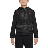 Chelsea Youth Amplify Windrunner Anorak Half-Zip Hoodie Jacket Black shop