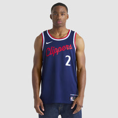 NBA Kawhi Leonard LA Clippers Unisex 2024/25 Swingman Jersey - Navy - Icon Edition