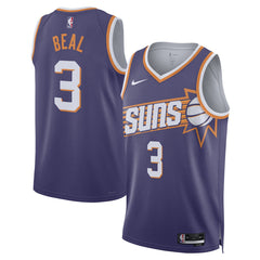 NBA Bradley Beal Phoenix Suns Unisex Swingman Jersey - Icon Edition - Purple