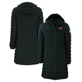 Washington Commanders Cutter & Buck Women's Mission Ridge Repreve Eco Insulated Long Full-Zip Puffer Jacket Black