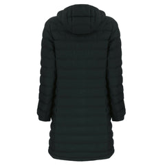 Detroit Lions Cutter & Buck Women's Mission Ridge Repreve Eco Insulated Long Full-Zip Puffer Jacket Black
