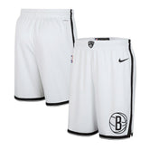 Brooklyn Nets 2024/25 Association Edition Swingman Shorts White