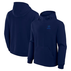 Dallas Cowboys Unisex Front Office Tonal Tri-Blend Pullover Hoodie Navy