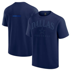 Dallas Cowboys Unisex Elements Flex Tri-Blend T-Shirt Navy