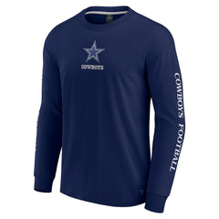 Dallas Cowboys Unisex Elements Strive Long Sleeve T-Shirt Navy