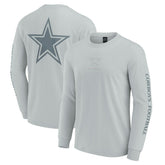 Dallas Cowboys Unisex Elements Strive Long Sleeve T-Shirt Gray