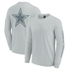 Dallas Cowboys Unisex Elements Strive Long Sleeve T-Shirt Gray