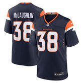 Jaleel McLaughlin Denver Broncos Alternate Game Jersey Navy
