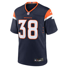 NFL Jaleel McLaughlin Denver Broncos Alternate Game Jersey - Navy