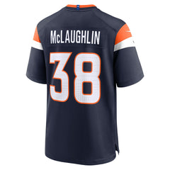 NFL Jaleel McLaughlin Denver Broncos Alternate Game Jersey - Navy