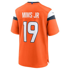 NFL Marvin Mims Jr Denver Broncos Team Game Jersey - Orange