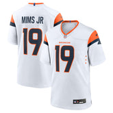 NFL Marvin Mims Jr Denver Broncos Game Jersey - White