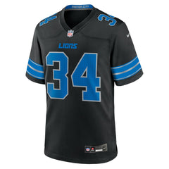 NFL Alex Anzalone Detroit Lions 2nd Alternate Game Jersey - Black