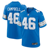 NFL Jack Campbell Detroit Lions Game Jersey - Blue