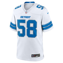 NFL Penei Sewell Detroit Lions Game Jersey - White