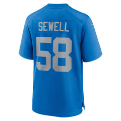 NFL Penei Sewell Detroit Lions Alternate Game Jersey - Blue