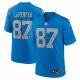 NFL Sam LaPorta Detroit Lions Alternate Game Jersey - Blue
