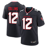 NFL Nico Collins Houston Texans Game Jersey - Navy