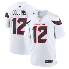 NFL Nico Collins Houston Texans Game Jersey - White