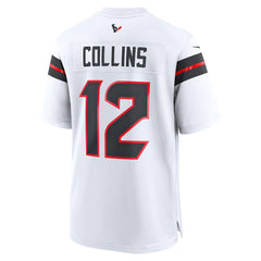 NFL Nico Collins Houston Texans Game Jersey - White