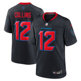 NFL Nico Collins Houston Texans 2nd Alternate Game Jersey - Navy