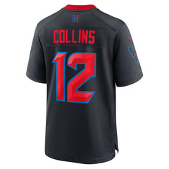 NFL Nico Collins Houston Texans 2nd Alternate Game Jersey - Navy