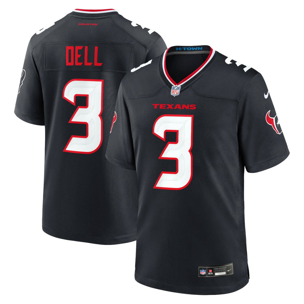 NFL Tank Dell Houston Texans Game Jersey - Navy