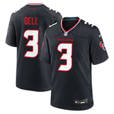 Tank Dell Houston Texans Game Jersey Navy