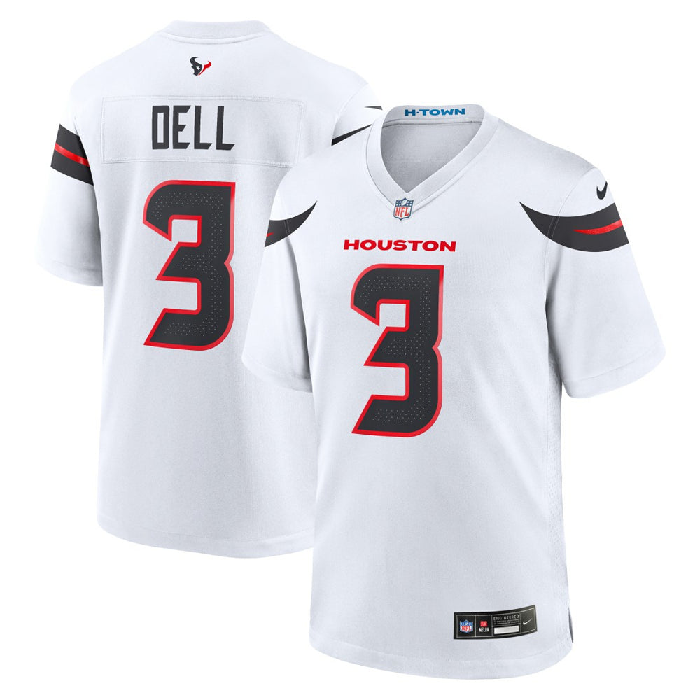 NFL Tank Dell Houston Texans Game Jersey - White
