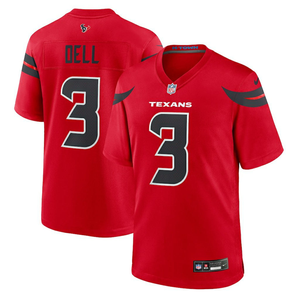 NFL Tank Dell Houston Texans Alternate Game Jersey - Red