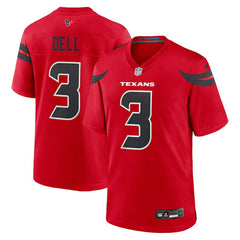 NFL Tank Dell Houston Texans Alternate Game Jersey - Red
