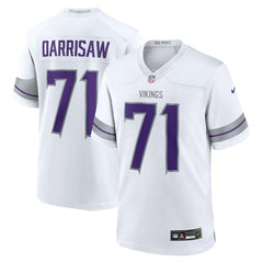 NFL Christian Darrisaw Minnesota Vikings Alternate Game Jersey - White