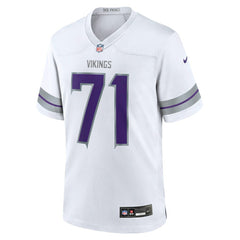 NFL Christian Darrisaw Minnesota Vikings Alternate Game Jersey - White