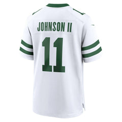 NFL Jermaine Johnson II New York Jets Game Jersey - Legacy White