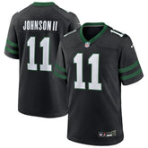 NFL Jermaine Johnson II New York Jets Alternate Game Jersey - Legacy Black