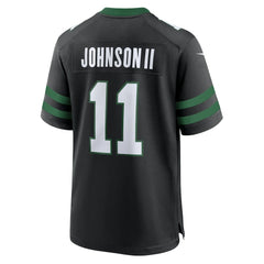 NFL Jermaine Johnson II New York Jets Alternate Game Jersey - Legacy Black