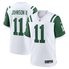 NFL Jermaine Johnson II New York Jets Classic Alternate Game Jersey - White
