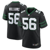 NFL Quincy Williams New York Jets Alternate Game Jersey - Legacy Black