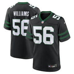 NFL Quincy Williams New York Jets Alternate Game Jersey - Legacy Black