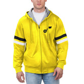 Utah Jazz G-III Sports by Carl Banks Contender Full-Zip Hoodie Jacket Yellow