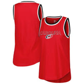 NHL Carolina Hurricanes G-III 4Her by Carl Banks Women's Strategy Tank Top - Red