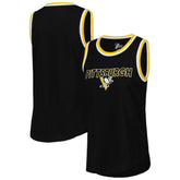 NHL Pittsburgh Penguins G-III 4Her by Carl Banks Women's Strategy Tank Top - Black