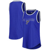NHL St. Louis Blues G-III 4Her by Carl Banks Women's Strategy Tank Top - Blue