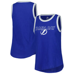 NHL Tampa Bay Lightning G-III 4Her by Carl Banks Women's Strategy Tank Top - Blue
