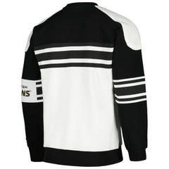 NHL Pittsburgh Penguins Starter Defense Fleece Crewneck Pullover Sweatshirt - White